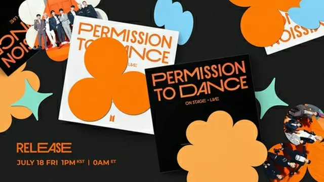 ＢＴＳ初のライブアルバム「ＰＥＲＭＩＳＳＩＯＮ　ＴＯ　ＤＡＮＣＥ　ＯＮ　ＳＴＡＧＥ－ＬＩＶＥ」が１８日に発売される（ビッグヒットミュージック提供）＝聯合ニュース≪転載・転用禁止≫