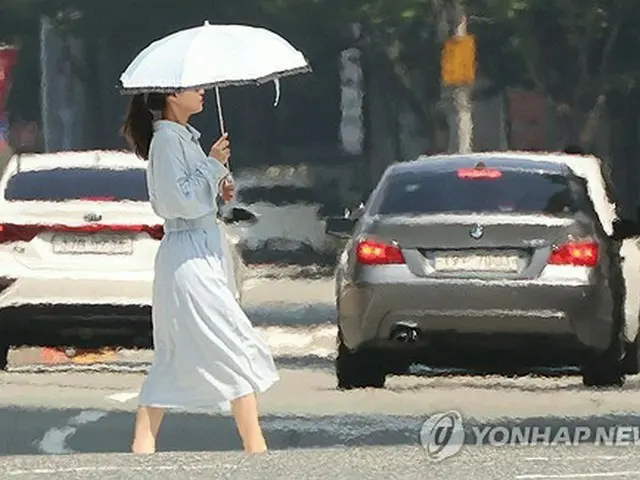 韓国で猛暑続く　ソウルは４日連続熱帯夜