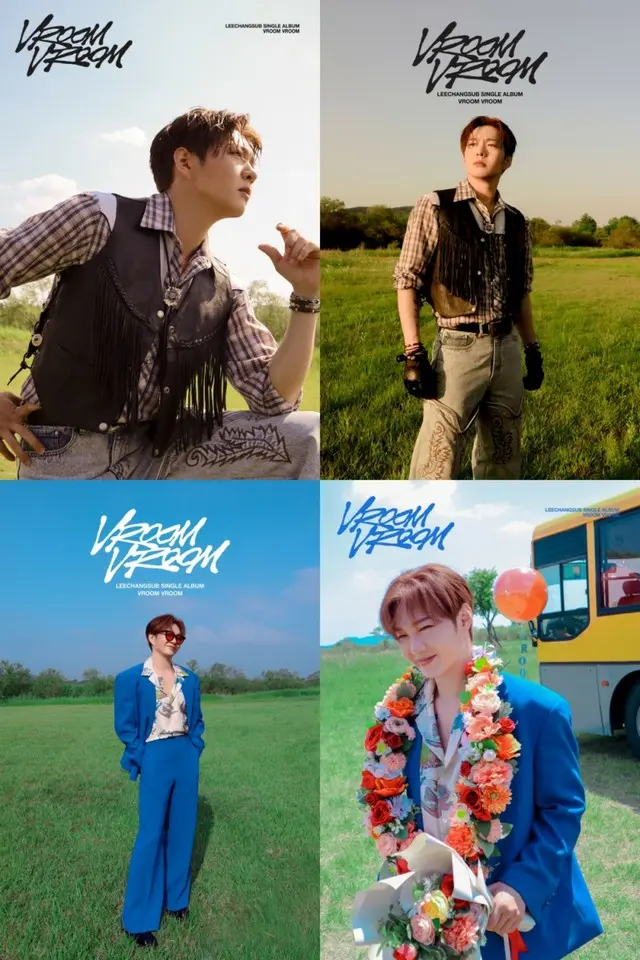 イ・チャンソプ（BTOB）、ニューシングル「VROOM VROOM」コンセプトフォト