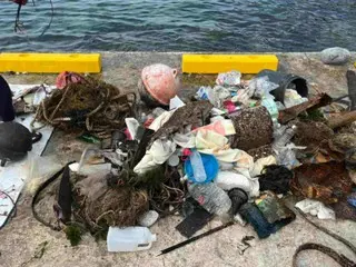 「中国のせいで台無しだ」 水がきれいな島に流れ着いたゴミ＝韓国