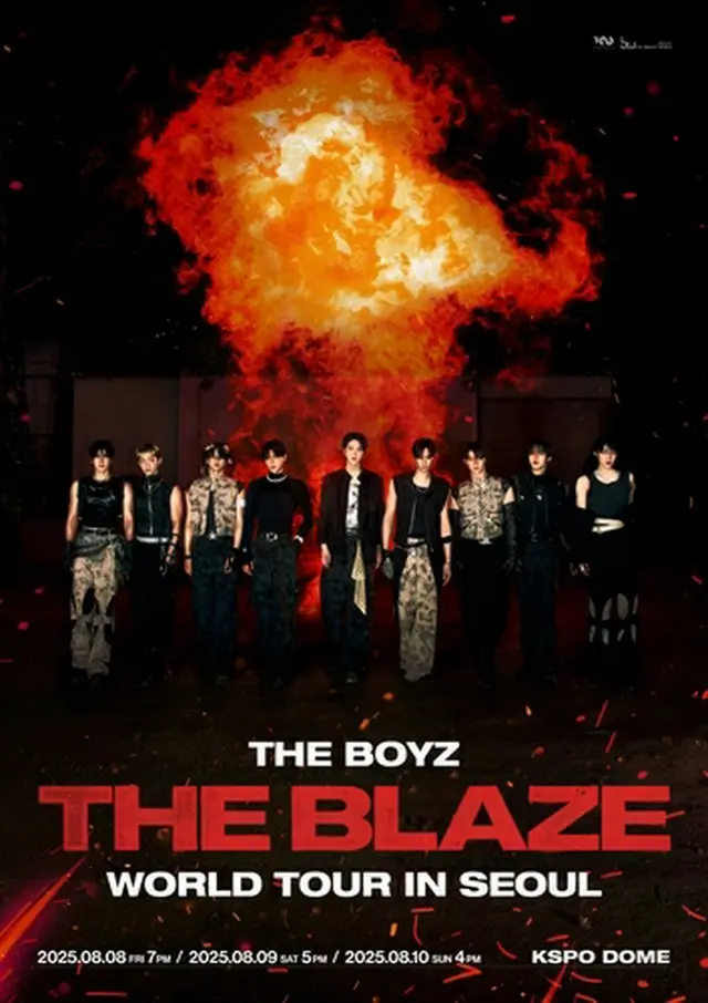 ＴＨＥ　ＢＯＹＺが８月からワールドツアーを開催する（所属事務所提供）＝（聯合ニュース）≪転載・転用禁止≫