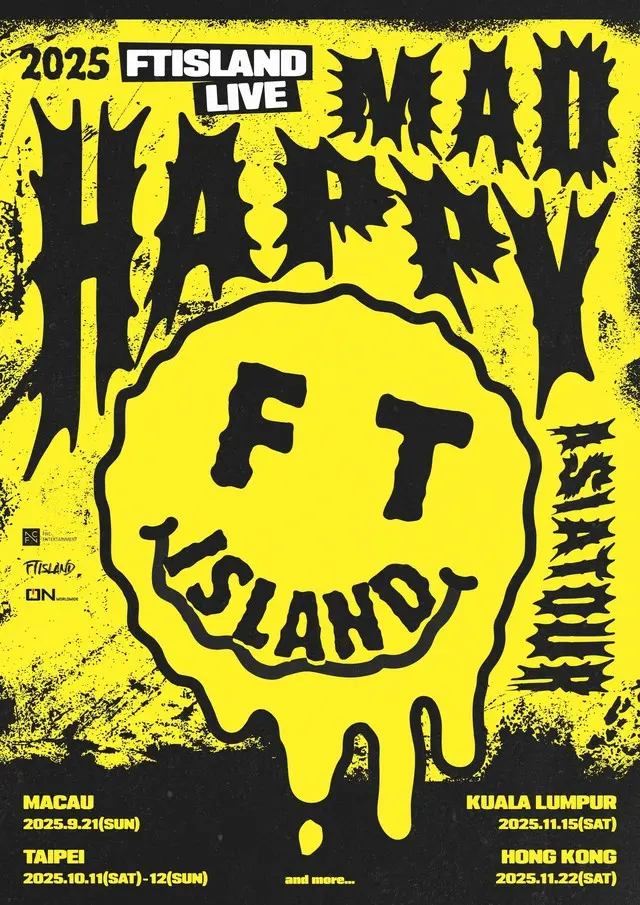 「FTISLAND」、9月からアジアツアー突入…規模を拡大