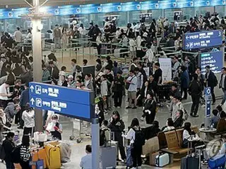 韓国空港での国際線利用者数　上半期は過去最高に＝中国・日本路線増加