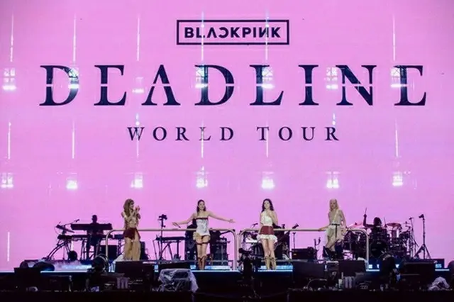 ＢＬＡＣＫＰＩＮＫ（ＹＧエンターテインメント提供）＝（聯合ニュース）≪転載・転用禁止≫