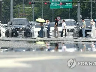 韓国・ソウルで３７．７度の猛暑　７月上旬では観測史上最高