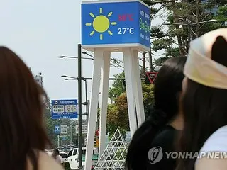 ソウルの熱中症患者　昨年の３倍＝午前中・壮年層で発生多く