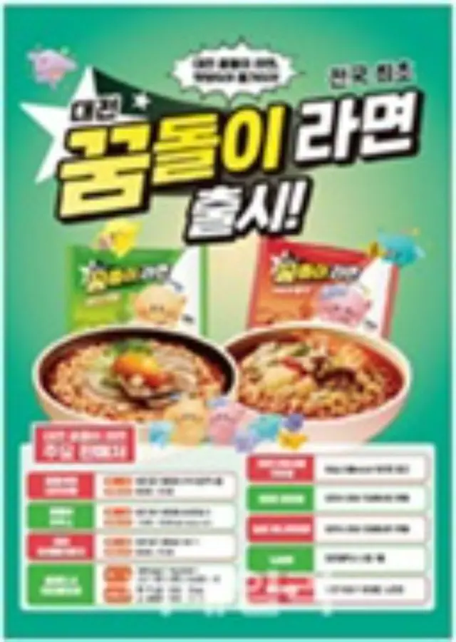 大田市の地元キャラを活用したラーメンが人気、1カ月で50万個を販売＝韓国