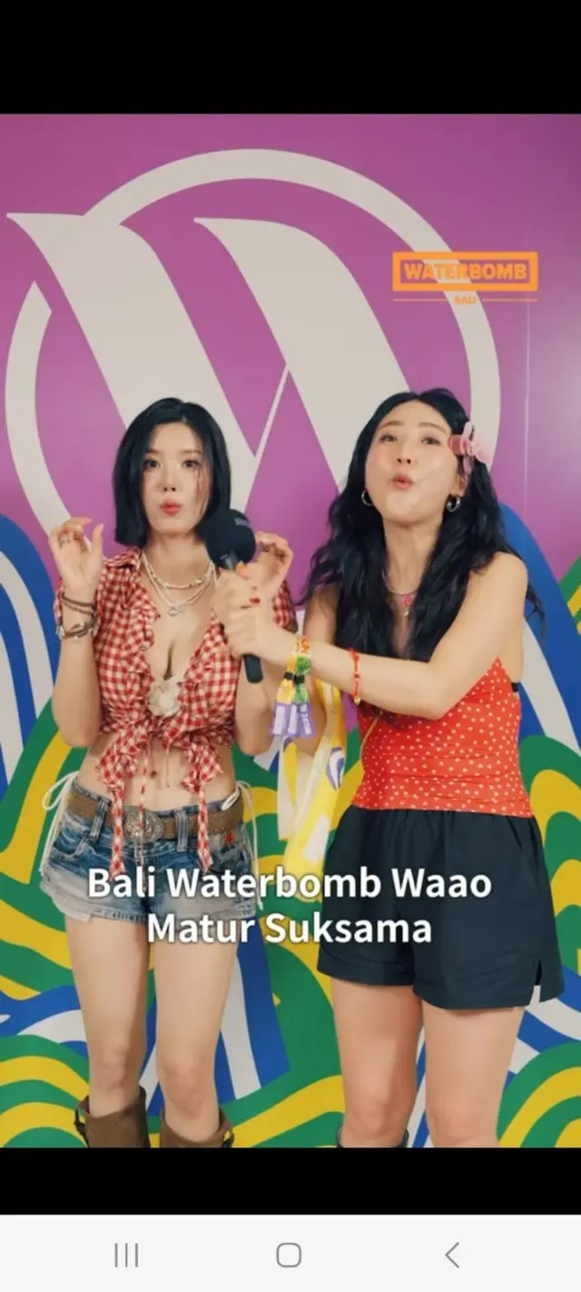 “WATERBOMBの女神”クォン・ウンビ、9月7日「 WATERBOMB BALI 2025」に出演02