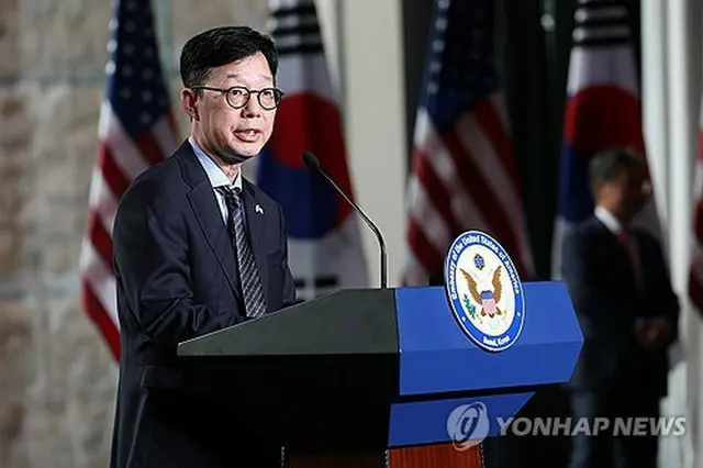 韓国の朴潤柱・外交部第１次官（資料写真）＝（聯合ニュース）