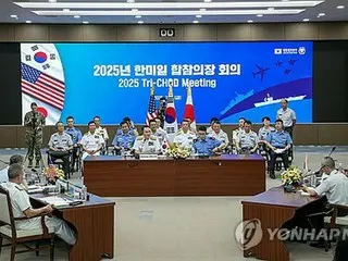 韓米日の制服組トップ　ソウルで会談＝「３カ国の安保協力強化を期待」