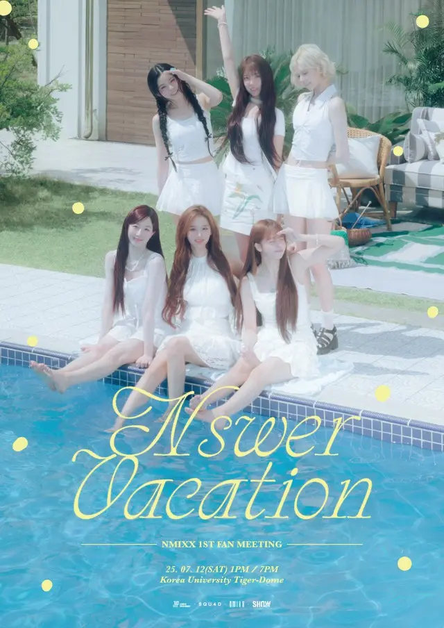 「NMIXX」、いよいよデビュー初の公式ファンミーティング「NSWER VACATION」を開催