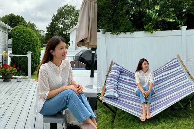 イ・シヨン、“元夫の同意なし”妊娠を告白したコメントを突然削除後…長男との2週間目のアメリカ暮らしを公開