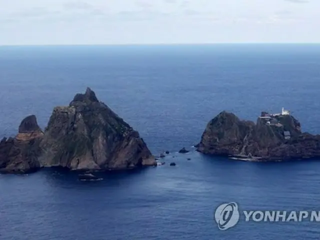 韓国・慶尚北道　日本防衛白書の独島領有権主張に抗議
