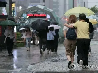 ソウル全域に豪雨注意報　河川への接近規制