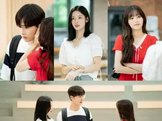 ユンサナ（ASTRO）＆アリン（OH MY GIRL）＆チュウ、三角関係に…「僕の彼女がイケメンになりました」スチール公開