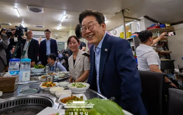 李在明大統領の支持率が4週連続で「60％台」維持＝韓国