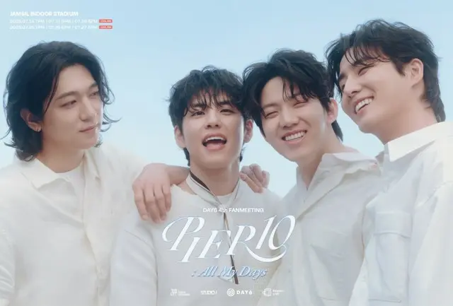 「DAY6」、本日（18日）公式ファンミーティング開催…未公開ステージ初公開