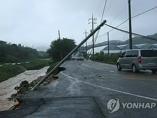 大雨・土砂崩れで１０人死亡・９人不明　約１万３千人が一時避難＝韓国