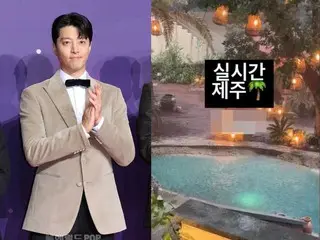 俳優イ・ドンゴン、「済州島のカフェ」大雨で水害発生…幸い被害直前に「ストップ」
