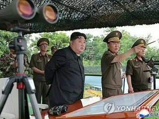 金正恩氏が砲射撃訓練を視察  砲兵戦術の進化要求
