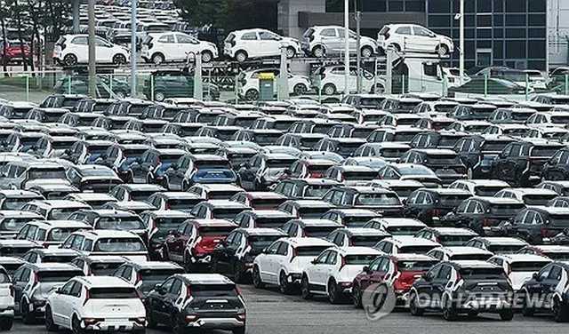 韓国の主要輸出品目である自動車に対する関税も強化が予告されている（資料写真）＝（聯合ニュース）