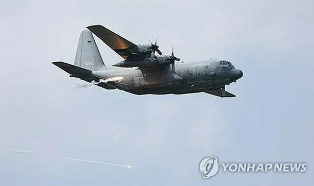 韓国空軍の輸送機Ｃ１３０（資料写真）＝（聯合ニュース）