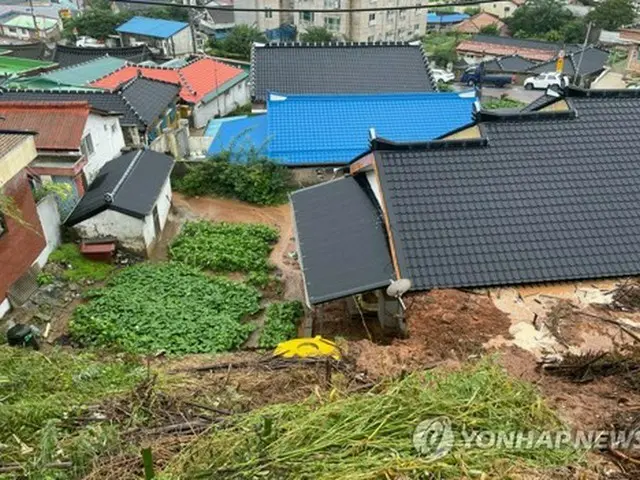 大雨による死者２４人に　施設被害は約６割が復旧＝韓国