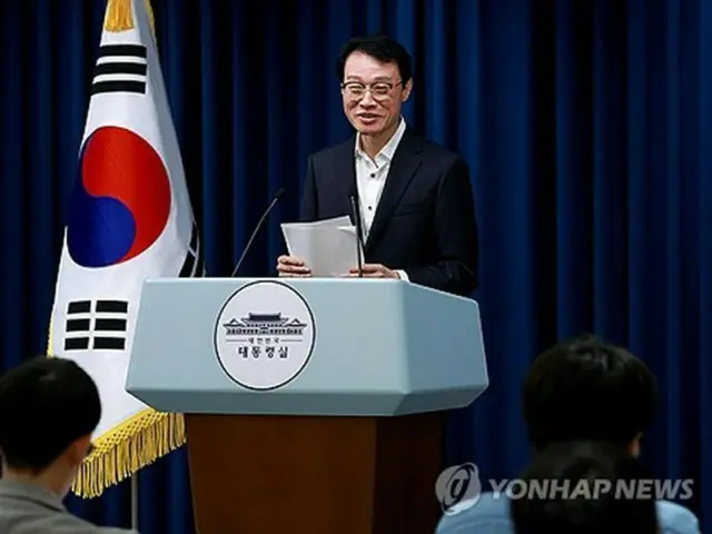 大統領室の李圭淵・広報疎通首席秘書官（資料写真）＝（聯合ニュース）