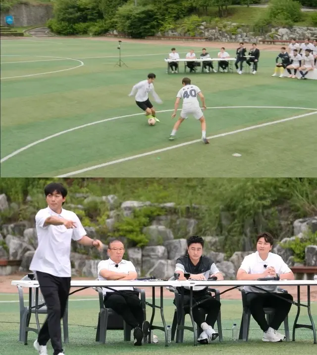 「EXO」シウミン、「やられたらやりかえすタイプ」男っぽいスタイルのサッカーを予告…「シュート！～レジェンドたちの挑戦4」03