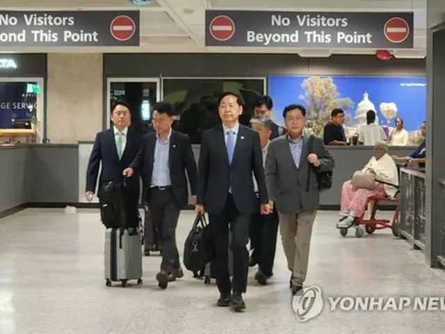 韓国経済副首相　関税交渉巡り米商務長官と会談＝財務長官とも協議へ