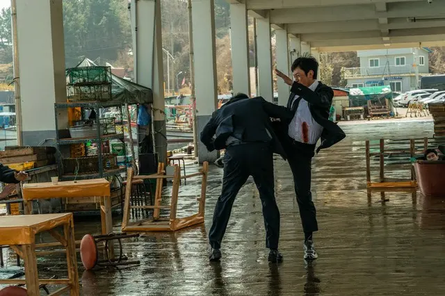 ハ・ジョンウ×キム・ナムギル待望の共演作『ブロークン 復讐者の夜』鬼気迫る ハ・ジョンウのアクション映像3連発公開3ⓒ 2025 BARUNSON E&A, Eulji Creative, Sanai Pictures Co. Ltd. All rights reserved.