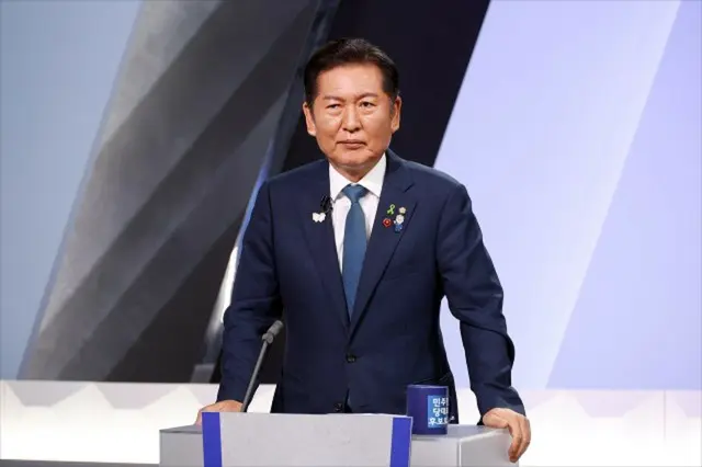 鄭清来、共に民主党代表候補