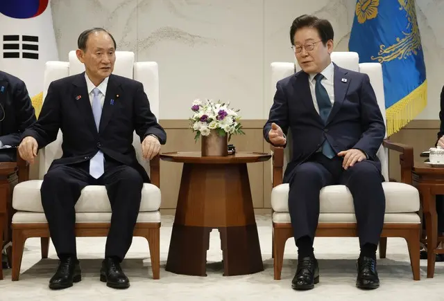 李在明大統領が菅元首相と会談…「議員間の交流が日韓関係の発展に寄与」＝韓国報道