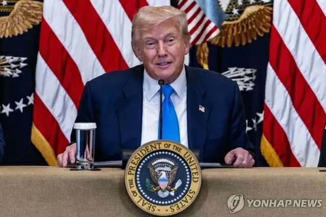 トランプ米大統領=（ＥＰＡ＝聯合ニュース）