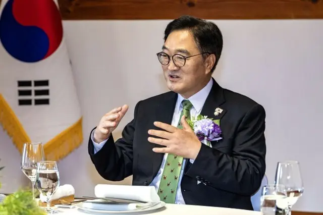 禹元植、国会議長