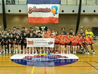 韓日ハンドボール女子チーム　石川県で交流戦開催