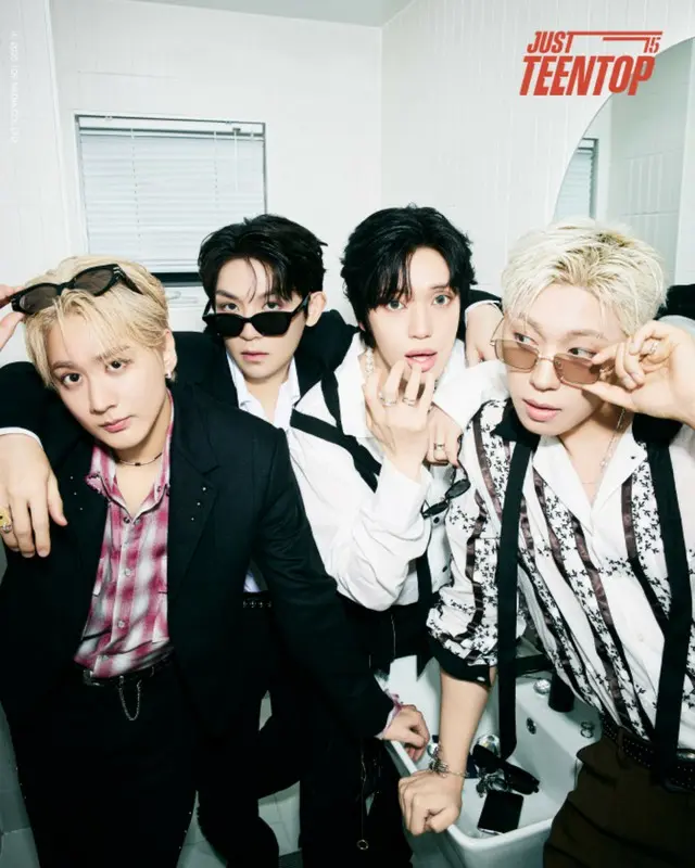 “15周年”「TEENTOP」、時間が流れてもビジュアルはそのまま