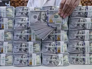 韓国の外貨準備高４１１３億ドル　２カ月連続増加