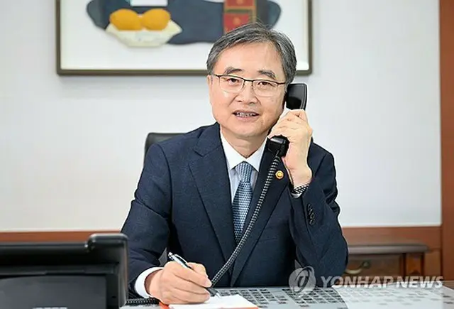趙顕外交部長官（同部提供）＝（聯合ニュース）≪転載・転用禁止≫