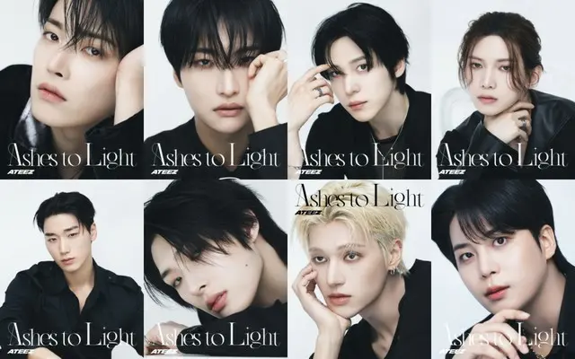 「ATEEZ」、日本2ndフルアルバム「Ashes to Light」メンバー別アルバムフォト公開…致命的なムード