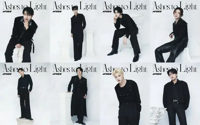 「ATEEZ」、日本2ndフルアルバム「Ashes to Light」メンバー別アルバムフォト公開…致命的なムード02