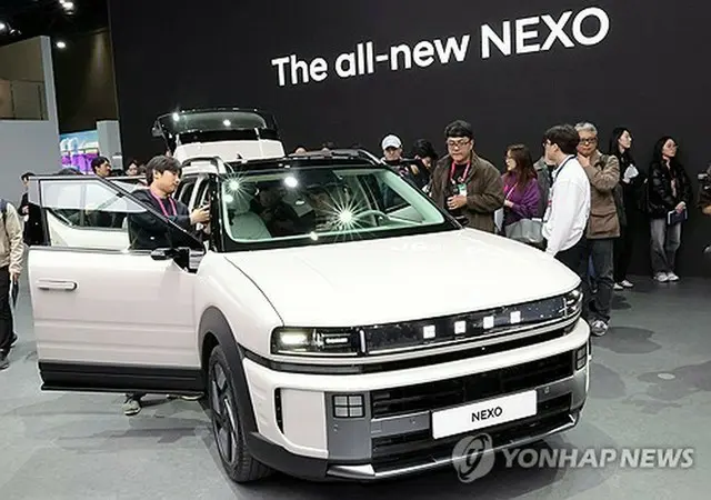 現代自動車のＦＣＶ「ネッソ」（資料写真）＝（聯合ニュース）