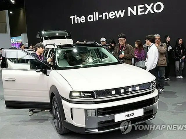 現代自動車のＦＣＶ「ネッソ」（資料写真）＝（聯合ニュース）