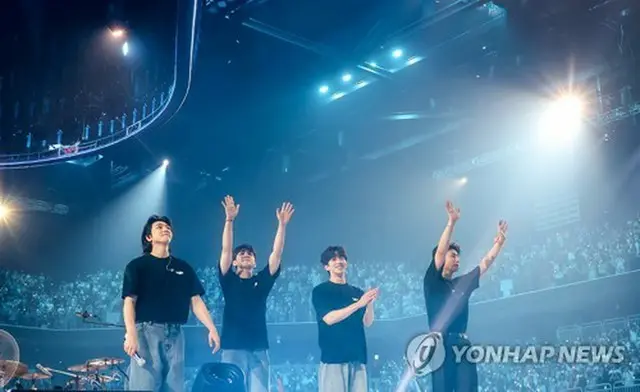 ＤＡＹ６（ＪＹＰエンターテインメント提供）＝（聯合ニュース）≪転載・転用禁止≫