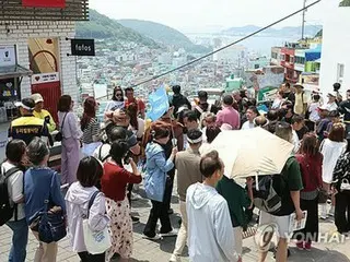 釜山訪問した外国人観光客　１～５月は前年比２３．７％増