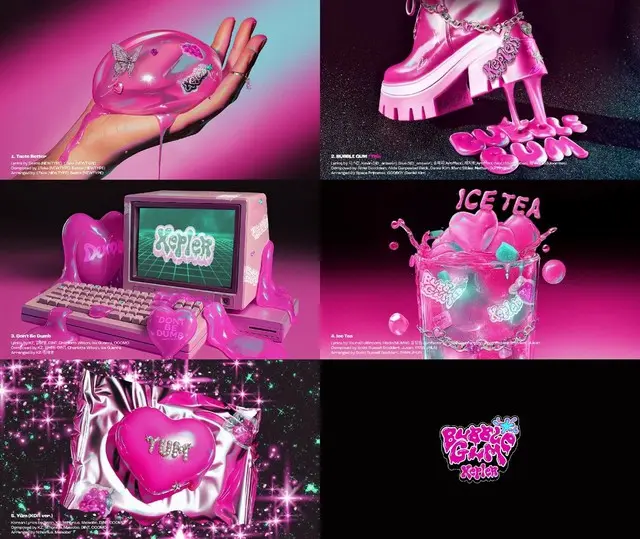 「Kep1er」がニューアルバム「BUBBLE GUM」のハイライトメドレーを披露した。