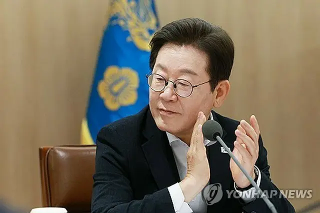 李大統領（大統領室通信写真記者団）＝（聯合ニュース）