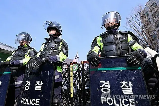 警察機動隊（資料写真）＝（聯合ニュース）