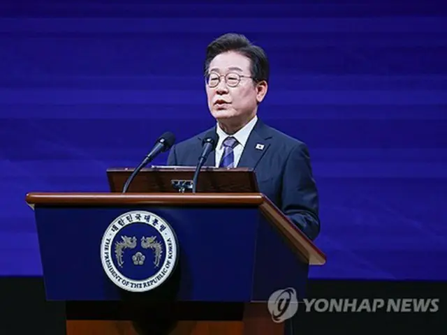 ［速報］李大統領「数多くの犠牲で８０年の目覚ましい成就」　解放記念日に演説