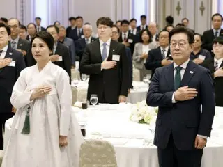 クァク・ドンシン ハンミ半導体会長、独立有功者の子孫として青瓦台昼食会に出席